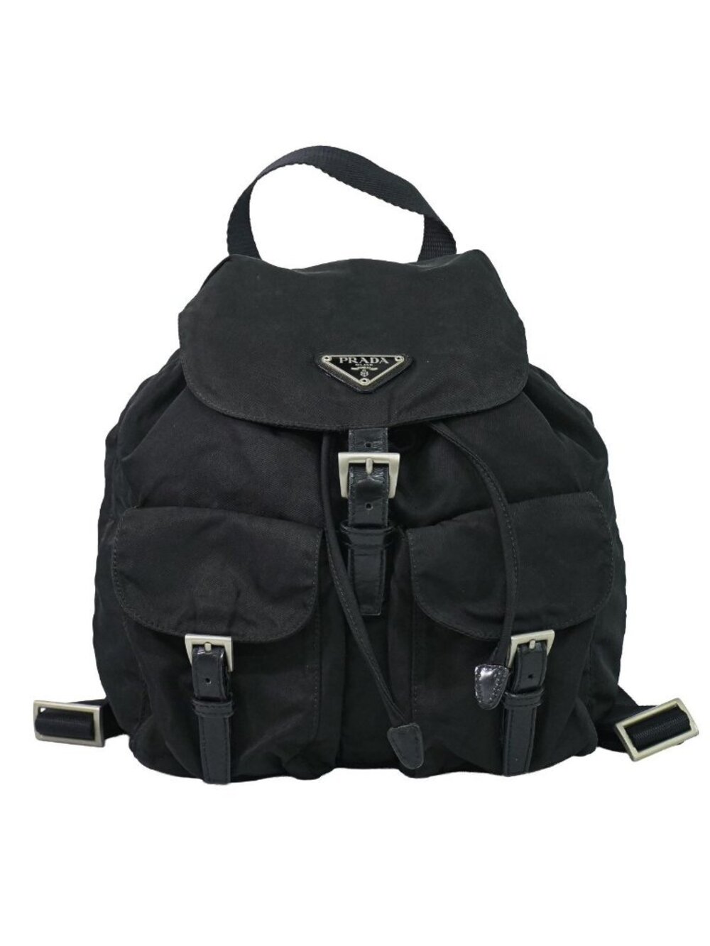Prada Nylon Backpack Black